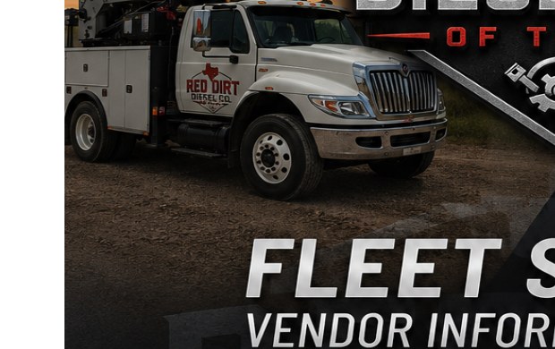 Big rig diesel fleet truck